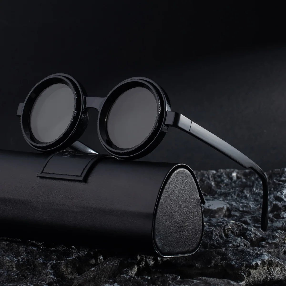 360 ° New ND Adjustable Sunglasses Unisex Polarized+Rotating Glasses UV - resistant High Quality PC Frame Zoom Sunglasses - BritShade