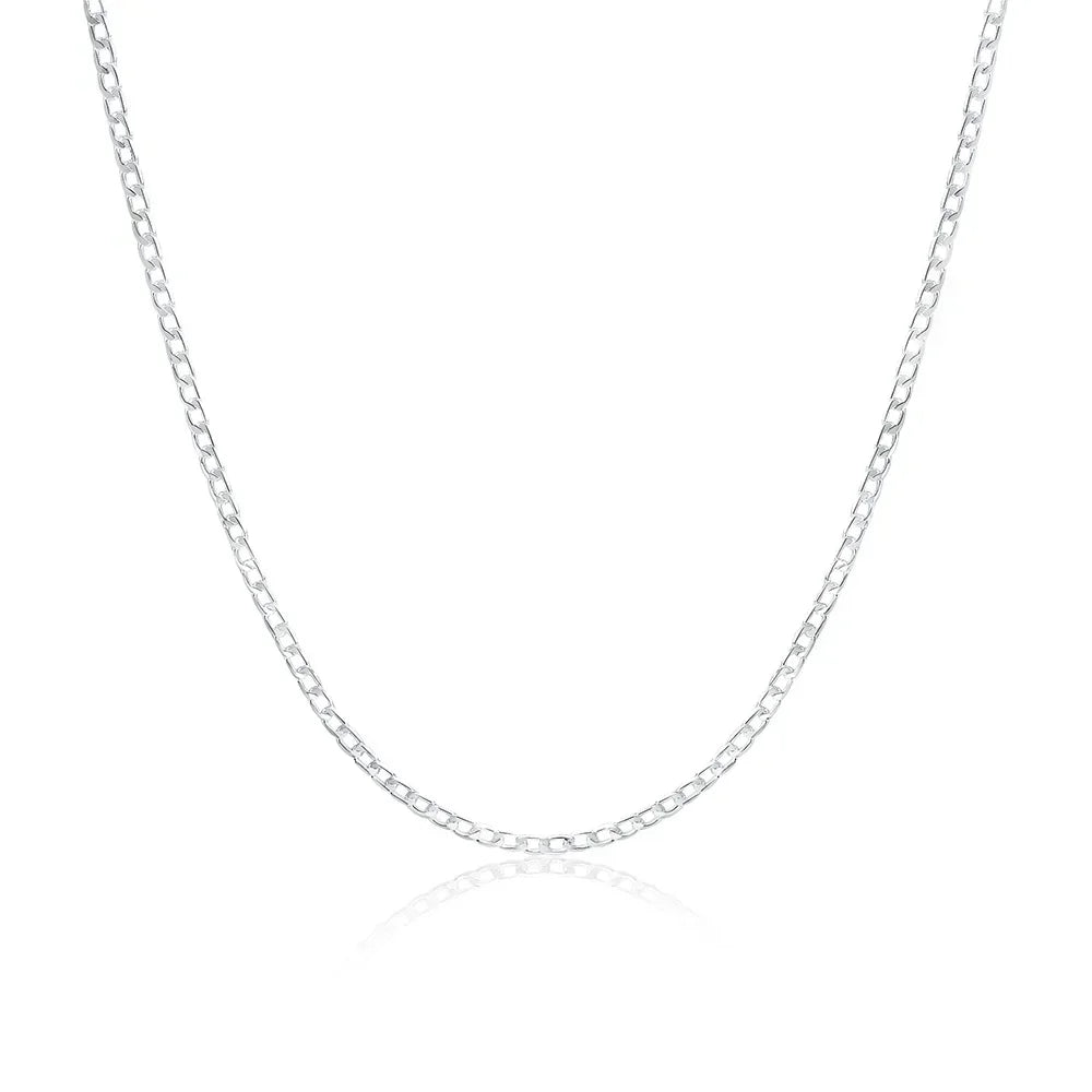 925 silver chain with lobster clasp 40 - 75 cm - BritShade