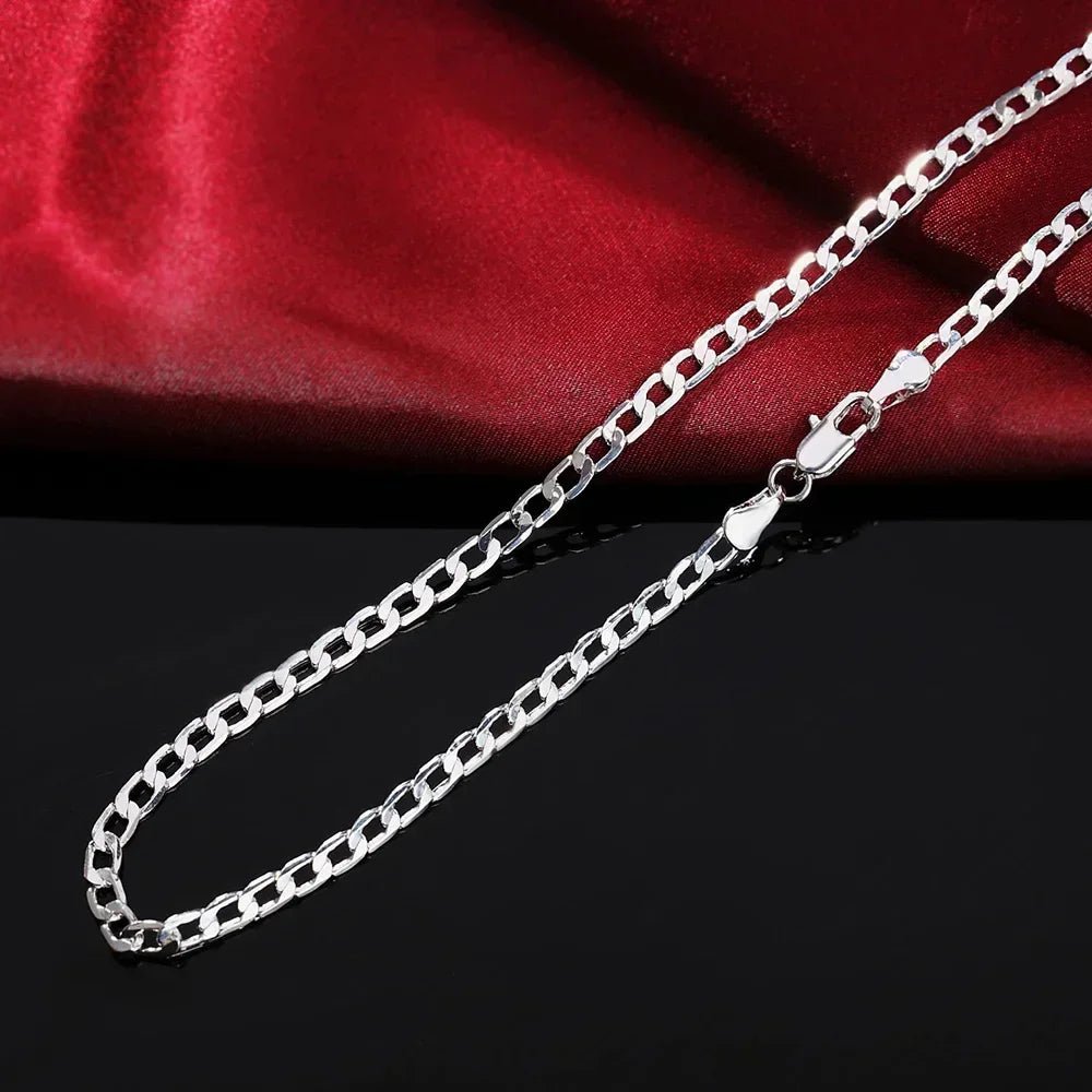 925 silver chain with lobster clasp 40 - 75 cm - BritShade