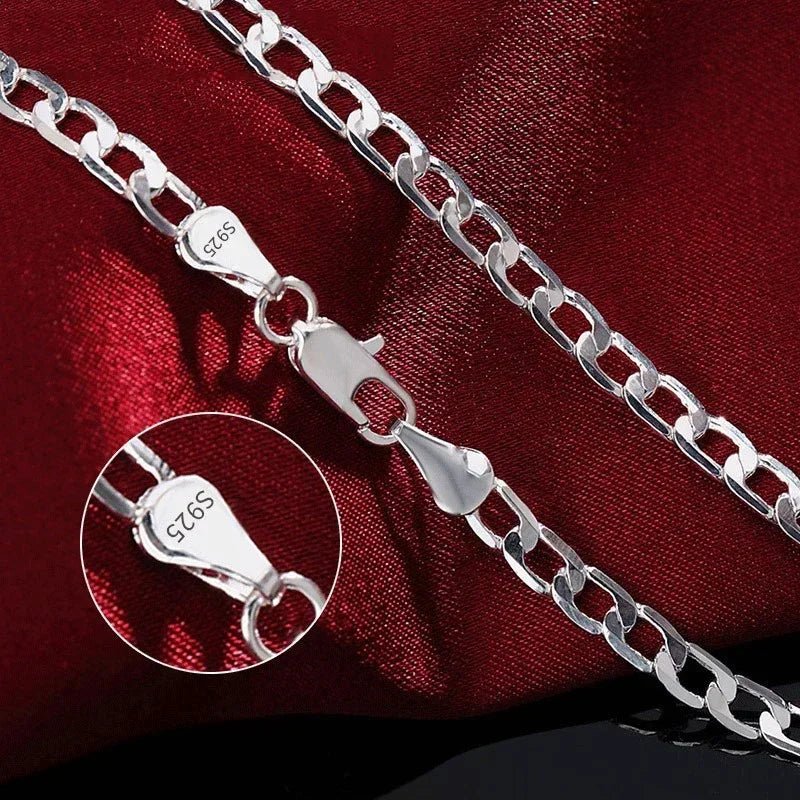 925 silver chain with lobster clasp 40 - 75 cm - BritShade