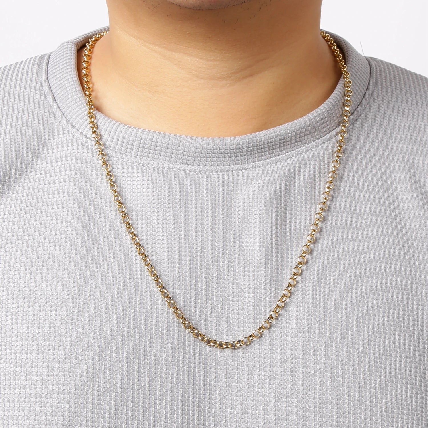 A bold black chain necklace crafted from premium stainless steel — perfect for men who value strength, confidence, and refined style. - BritShade