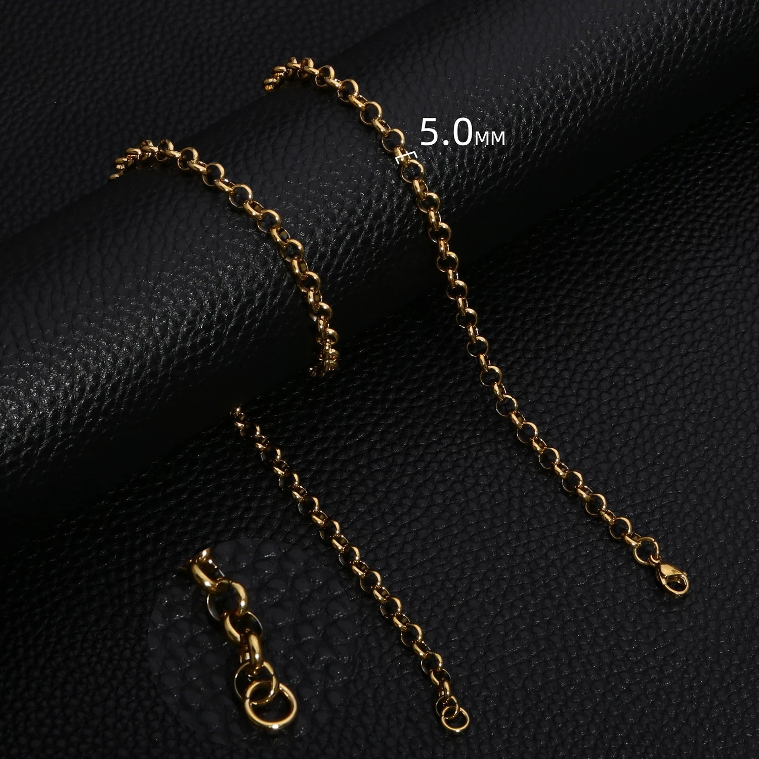 A bold black chain necklace crafted from premium stainless steel — perfect for men who value strength, confidence, and refined style. - BritShade