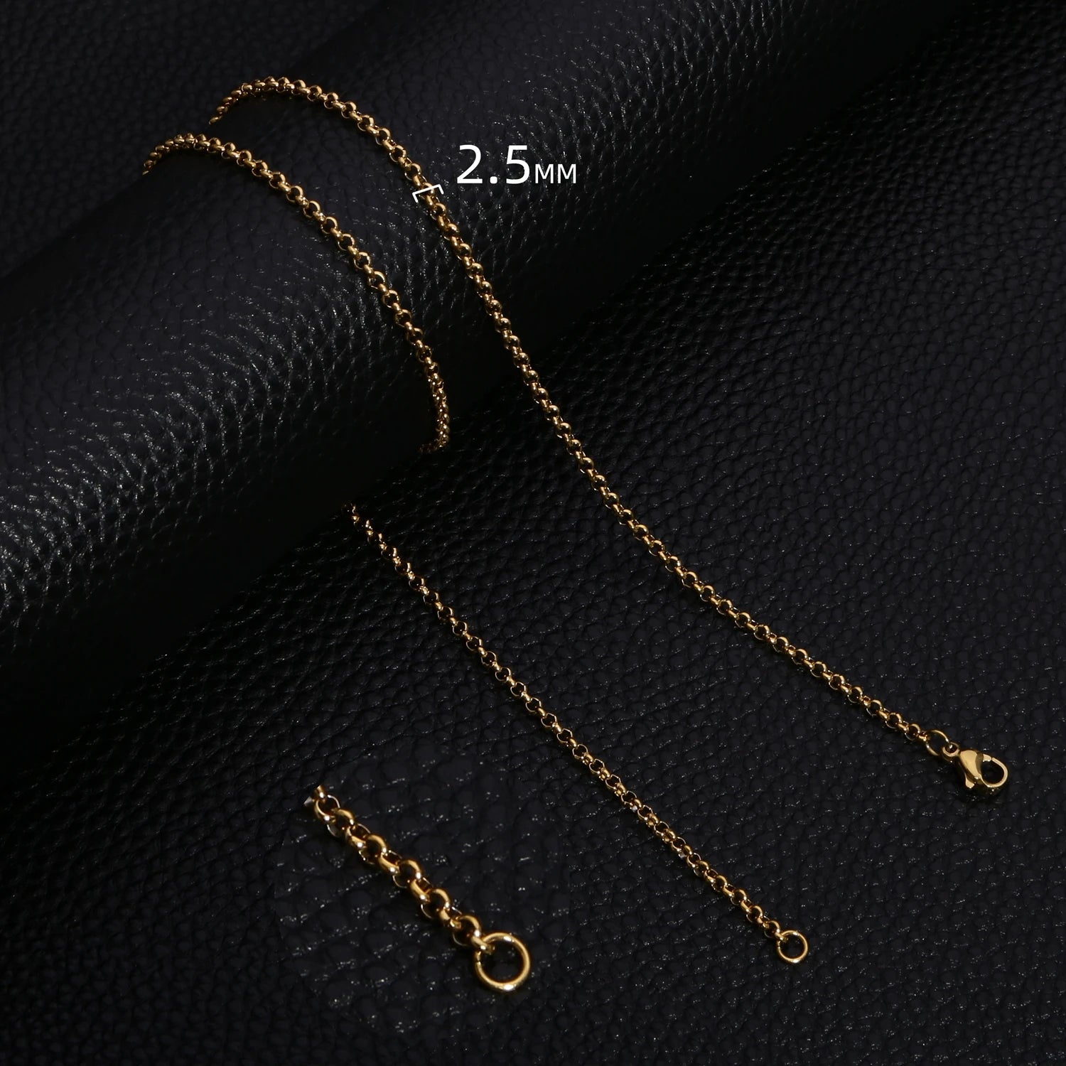 A bold black chain necklace crafted from premium stainless steel — perfect for men who value strength, confidence, and refined style. - BritShade