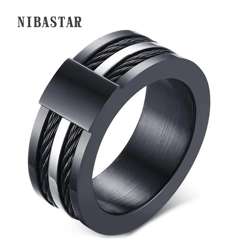 Black Exclusive Men's Ring - BritShade