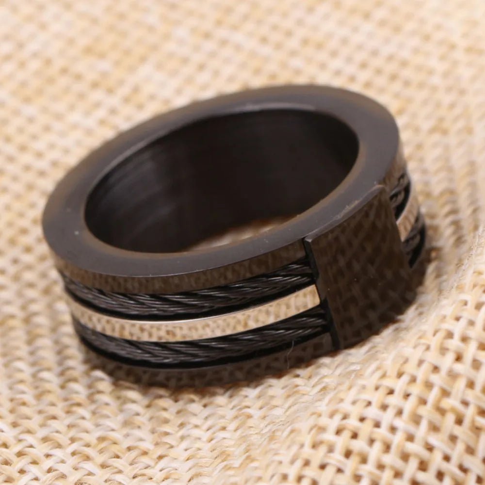 Black Exclusive Men's Ring - BritShade
