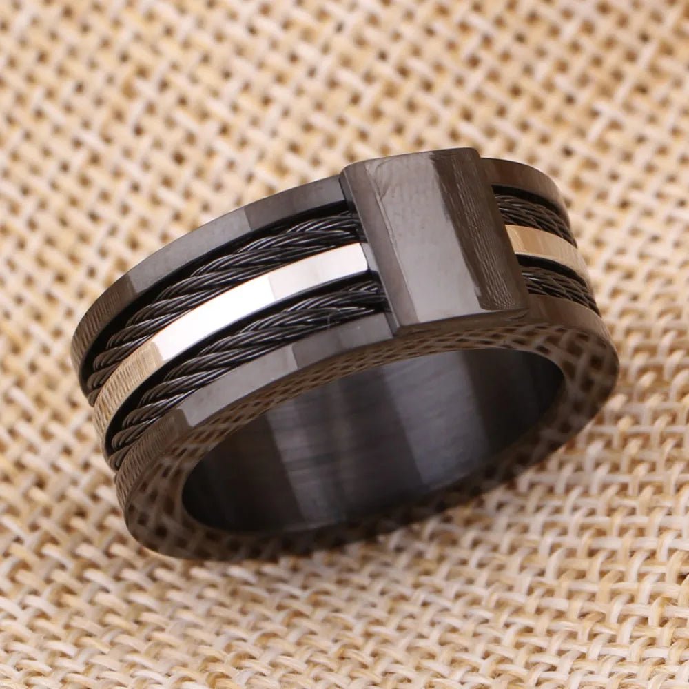 Black Exclusive Men's Ring - BritShade
