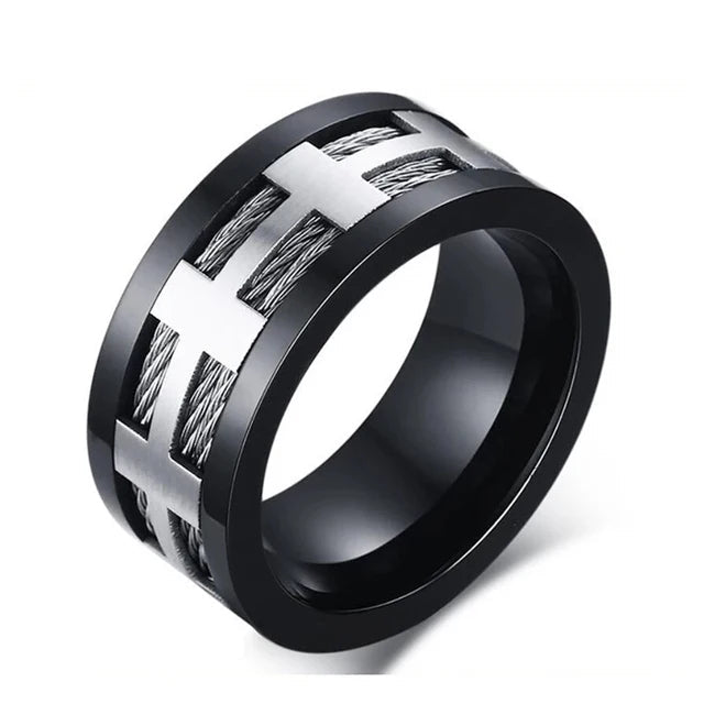 Black Exclusive Men's Ring - BritShade