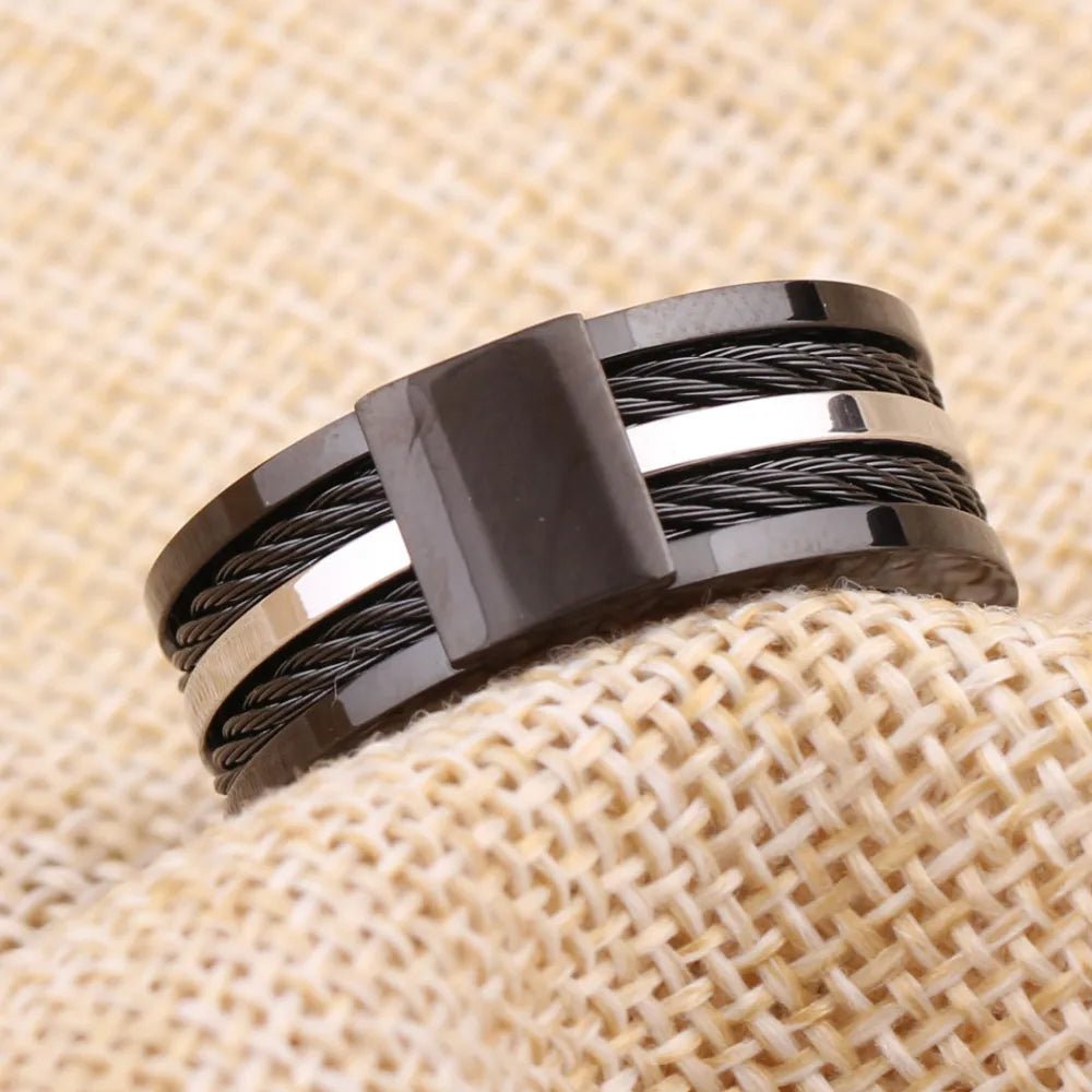 Black Exclusive Men's Ring - BritShade
