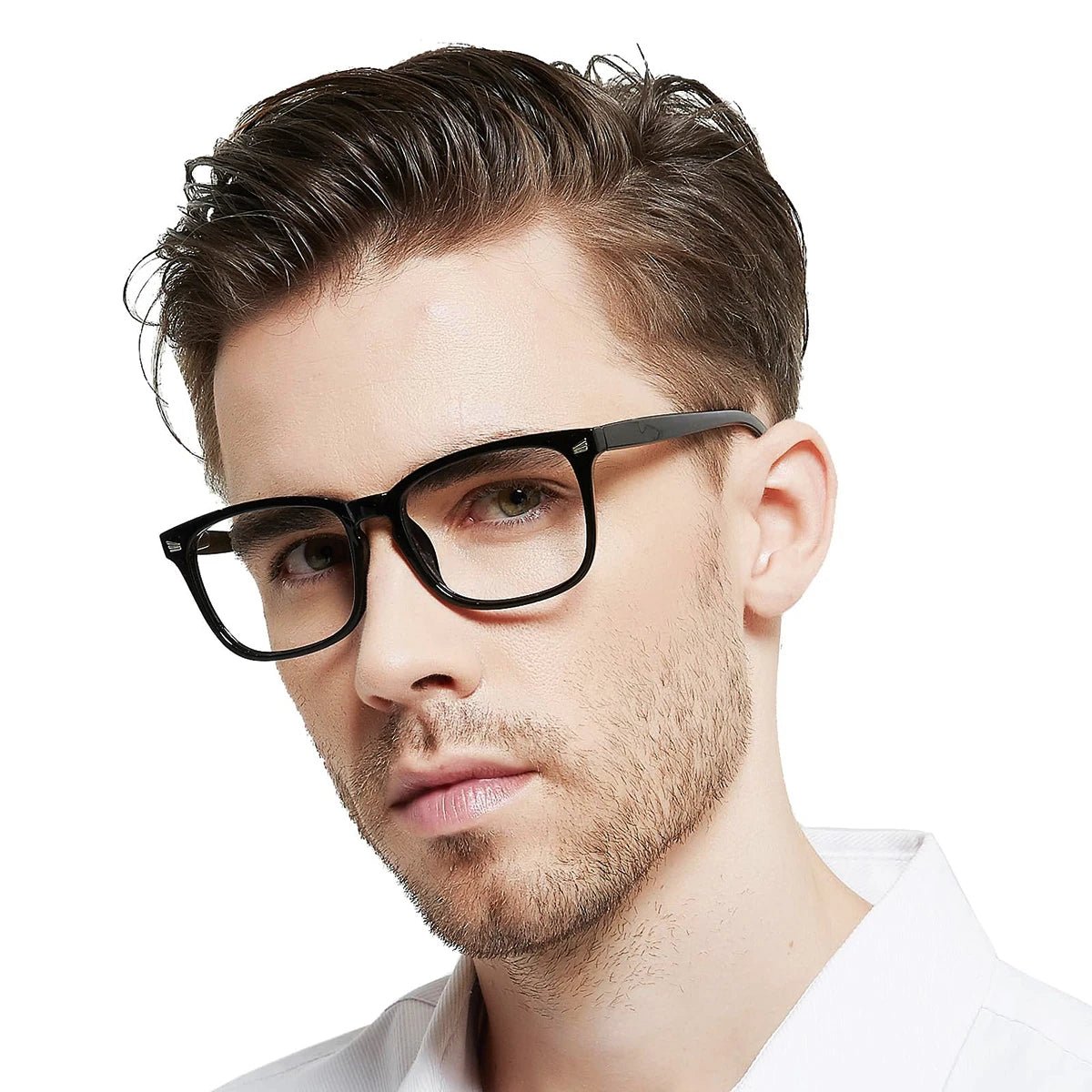 Blue Light Blocking Glasses, Computer Reading/Gaming/TV/Phones Glasses for Formal Business - BritShade