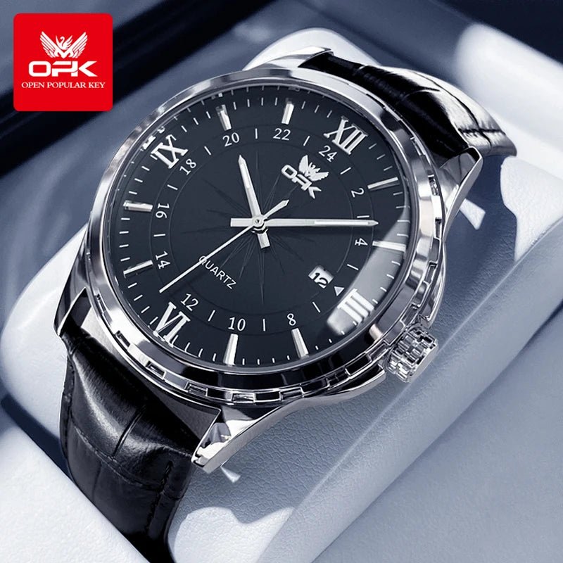 Brand Steel Belt Dual Calendar Men's Quartz Watch - BritShade