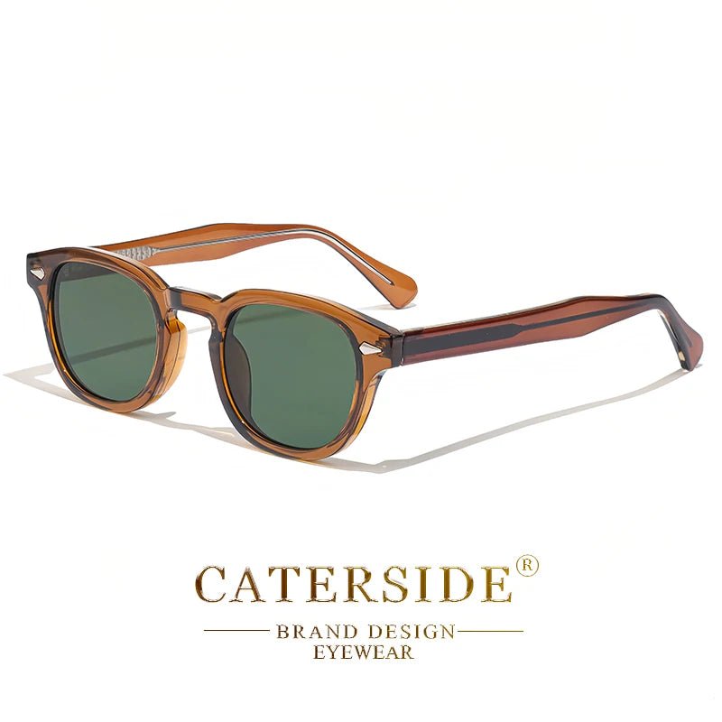 CATERSIDE Retro Round Sunglasses – Punk Style UV400 Luxury Eyewear - BritShade