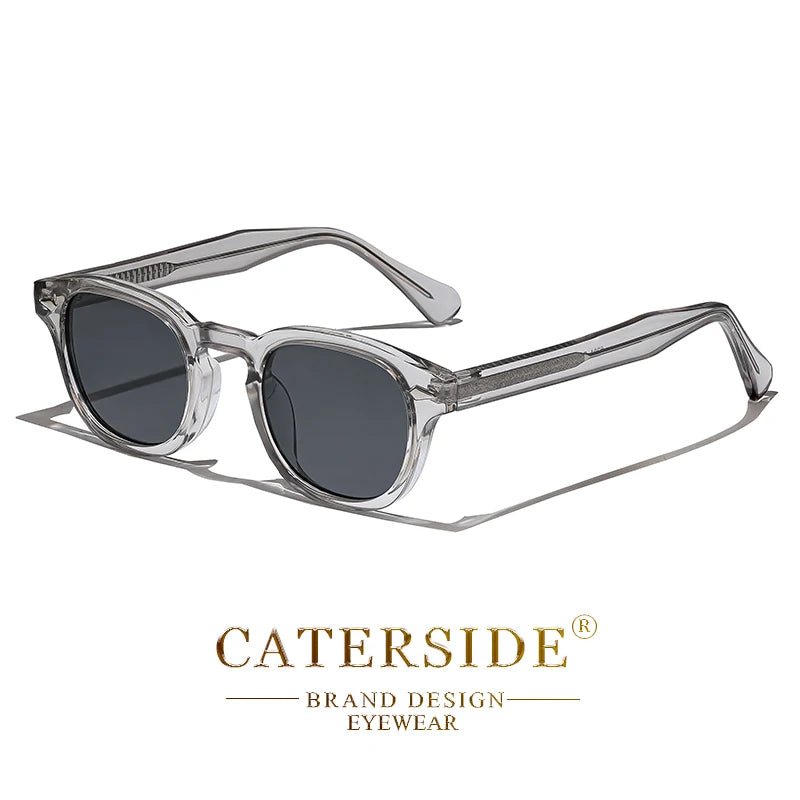 CATERSIDE Retro Round Sunglasses – Punk Style UV400 Luxury Eyewear - BritShade