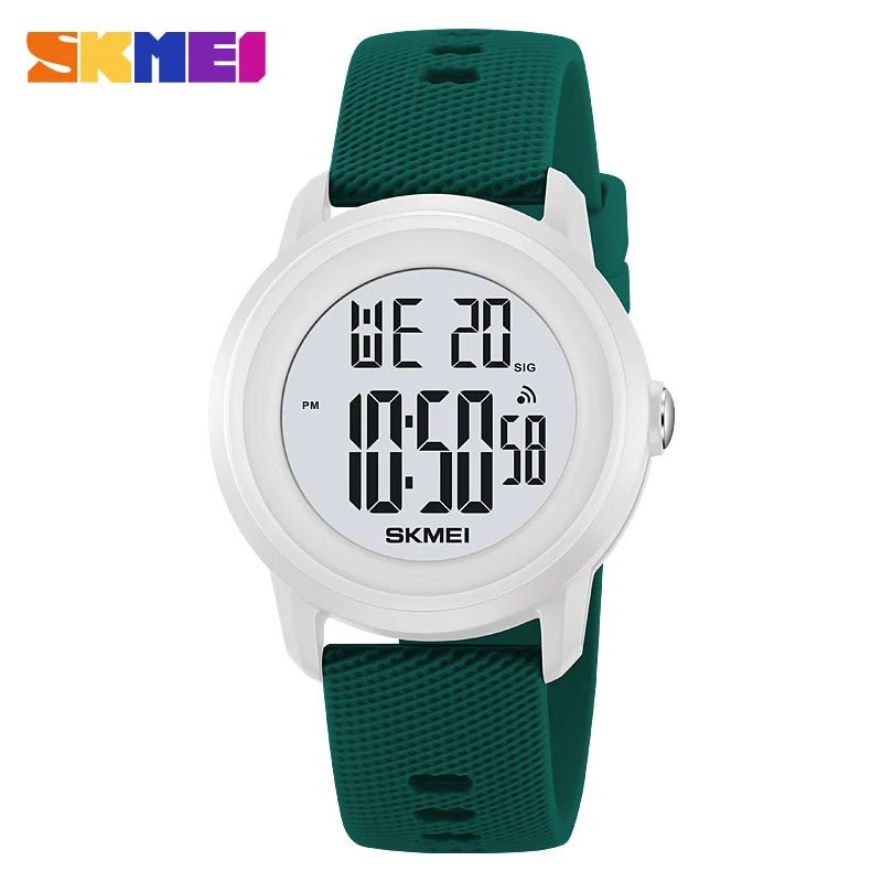 Fashion Digital Watches Waterproof Sports LED Display Wristwatch with Alarm Unisex Watch - BritShade