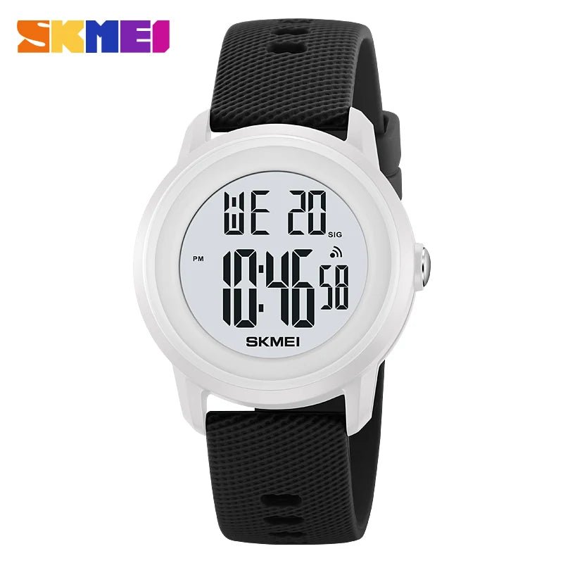 Fashion Digital Watches Waterproof Sports LED Display Wristwatch with Alarm Unisex Watch - BritShade