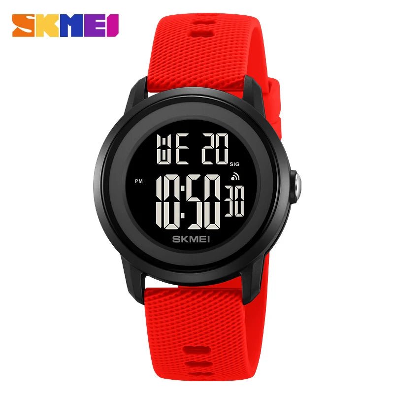 Fashion Digital Watches Waterproof Sports LED Display Wristwatch with Alarm Unisex Watch - BritShade