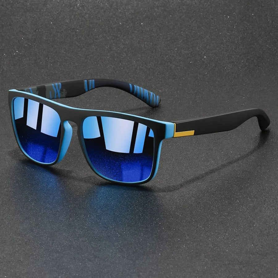 Fashion Vintage Square Sports Sunglasses Men Women - BritShade