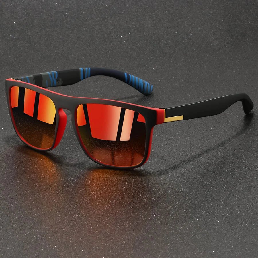 Fashion Vintage Square Sports Sunglasses Men Women - BritShade