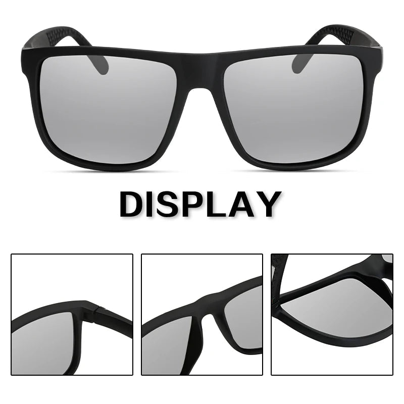 Fashion Vintage Square Sunglasses Men Women Luxury - BritShade