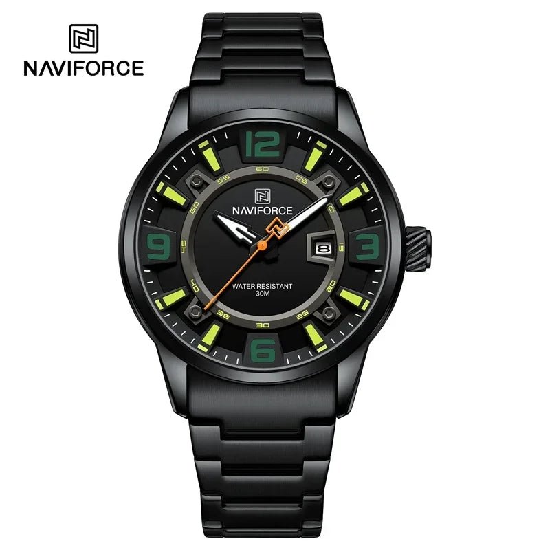 Luxury Luminous Calendar Quartz Men's Watch Waterproof Wristwatch Male Clock Relogio Masculino 2026 - BritShade
