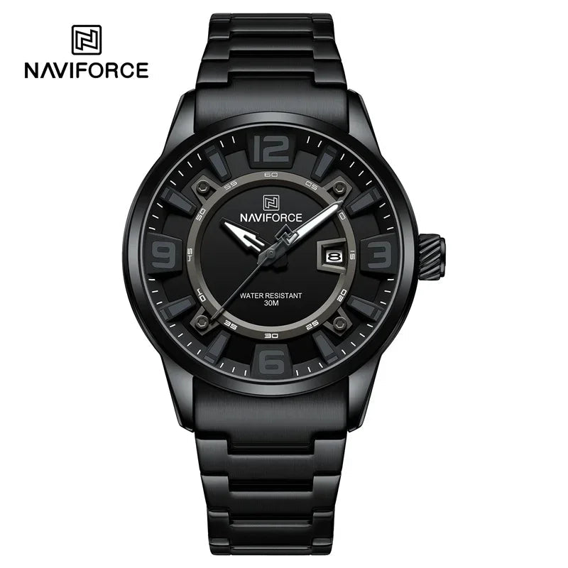 Luxury Luminous Calendar Quartz Men's Watch Waterproof Wristwatch Male Clock Relogio Masculino 2026 - BritShade