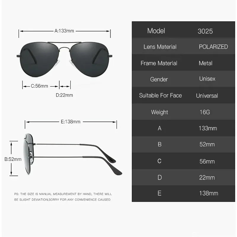 Luxury Men's Polarized Sunglasses Brand Designer - BritShade