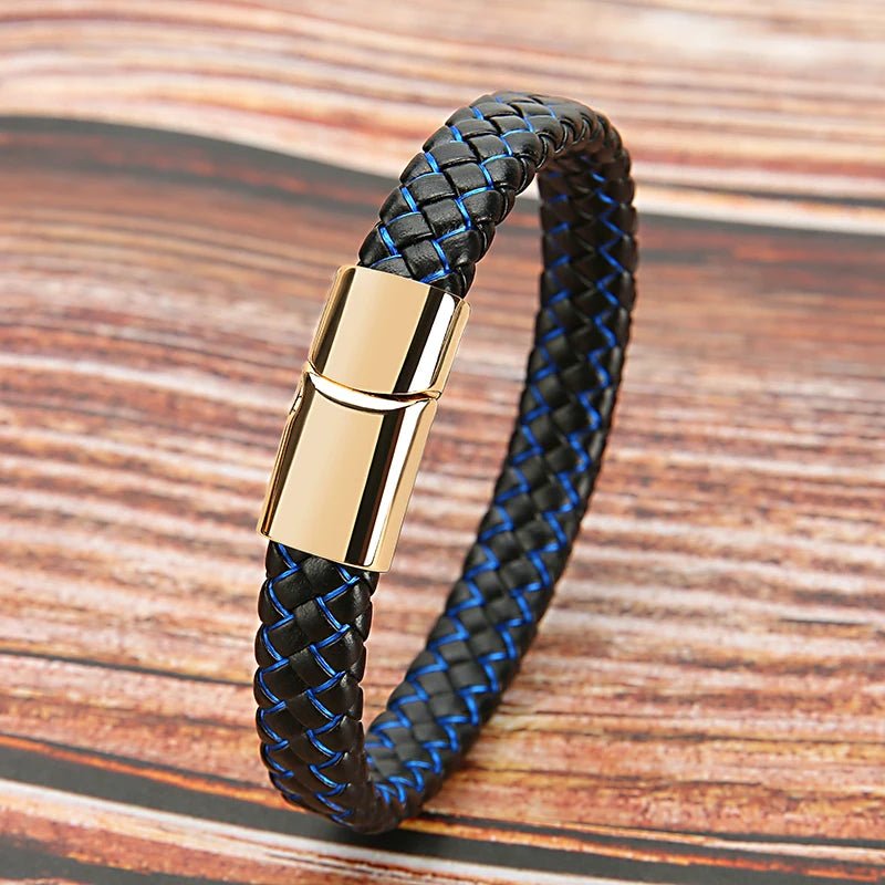Mibrow 2026 Vintage Braided Leather Bracelet - BritShade