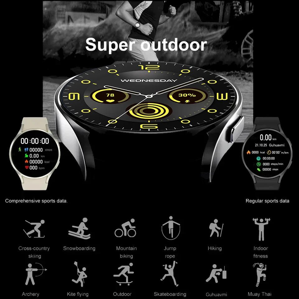 New Bluetooth Smart Watch Health Monitoring Call Alarm Clock Fashion Sports Watch - BritShade