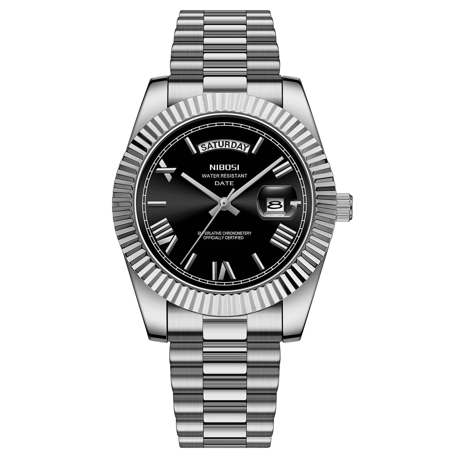 Quartz watches, luxury men's watches with date display and fashionable luminous - BritShade