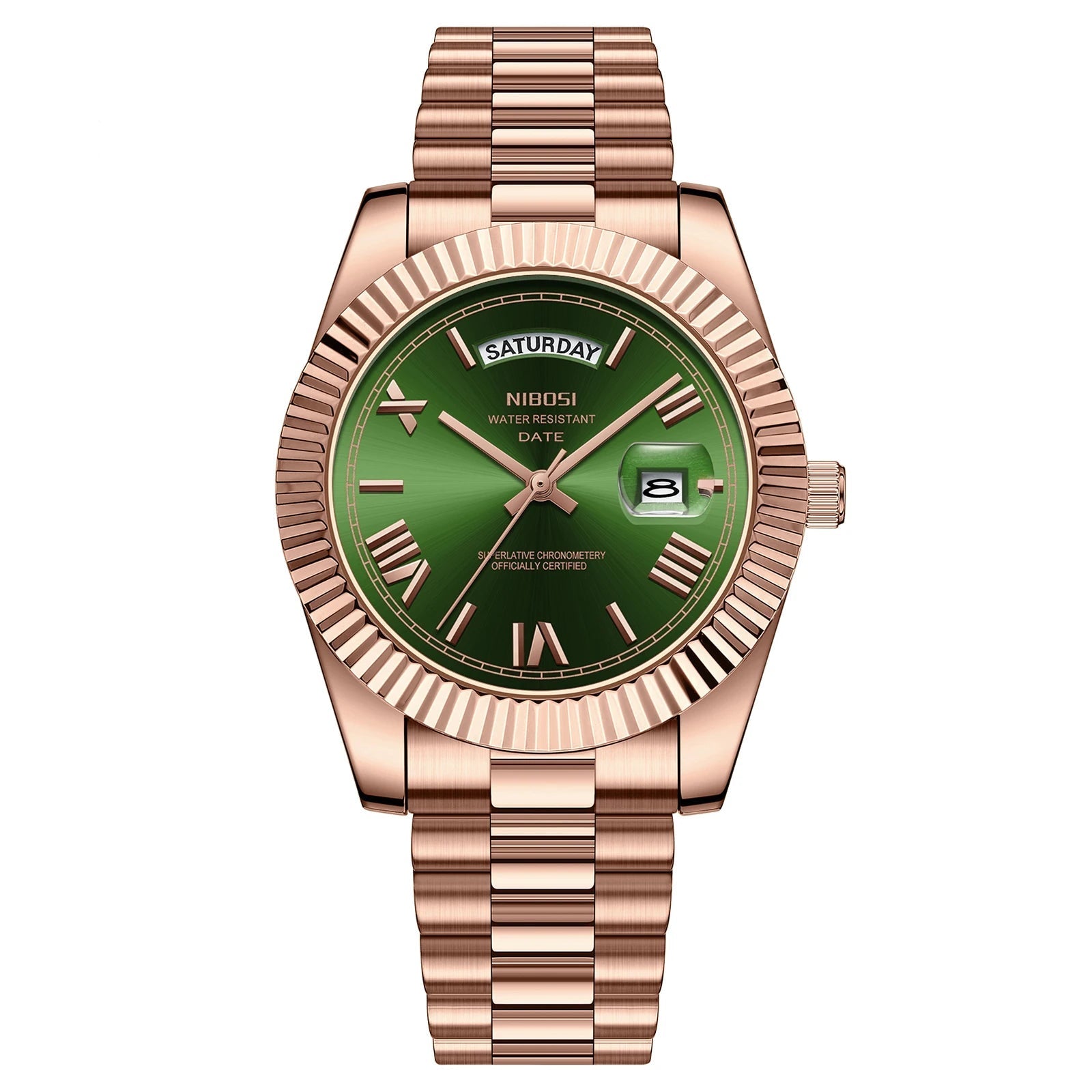 Quartz watches, luxury men's watches with date display and fashionable luminous - BritShade