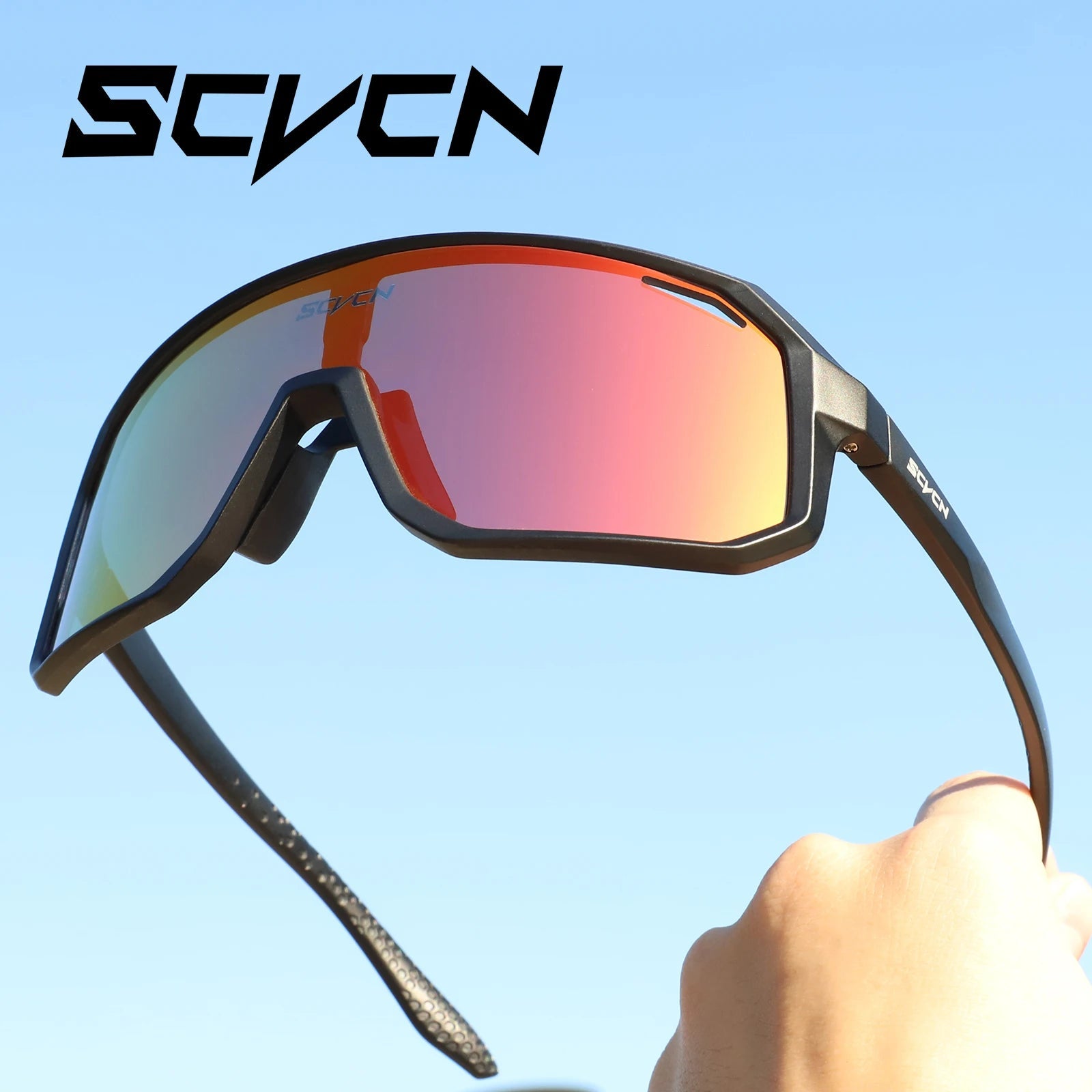 SCVCN Men bicycle Cycling Sunglasses Woman MTB road bike - BritShade
