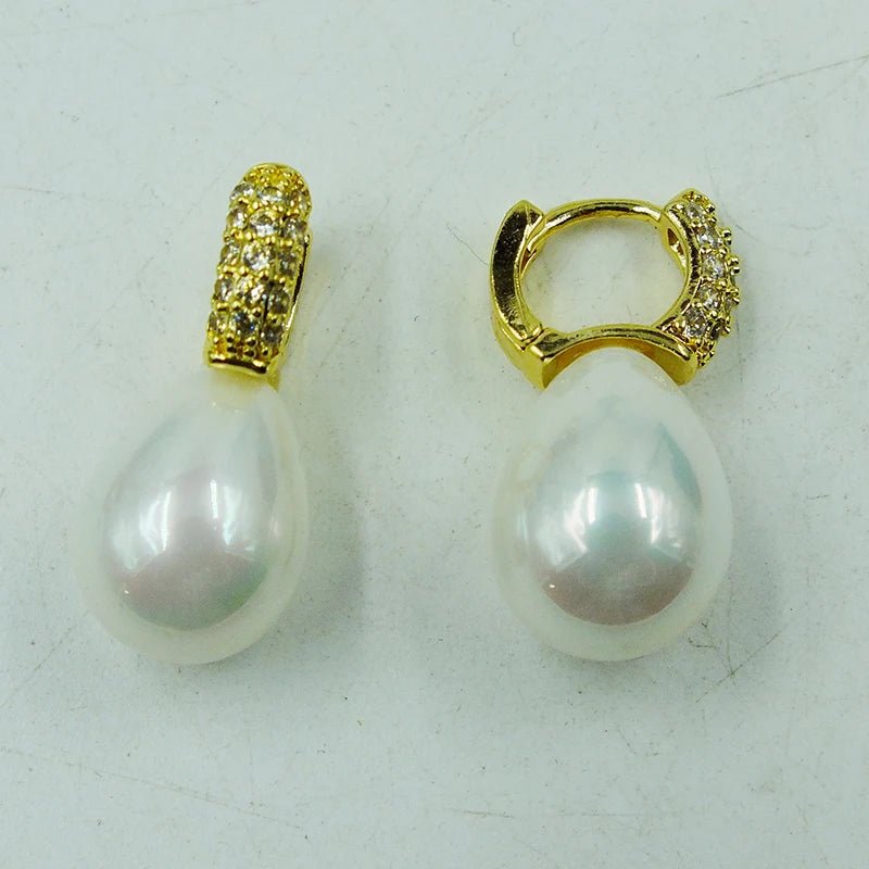 Seashell pearl earring - BritShade