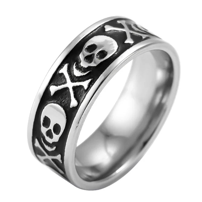 Trendy 10MM Stainless Steel Ring for Him & Her – Elegant Valentine’s Day Gift - BritShade